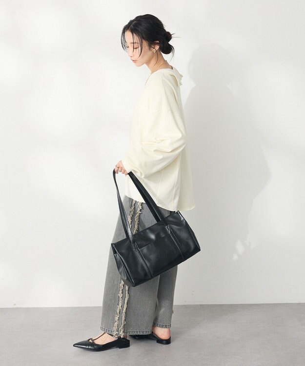 CRAFT STANDARD BOUTIQUE TC裏毛プルオーバー Ivory