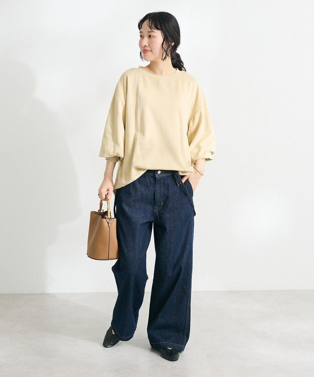 CRAFT STANDARD BOUTIQUE TC裏毛プルオーバー Beige