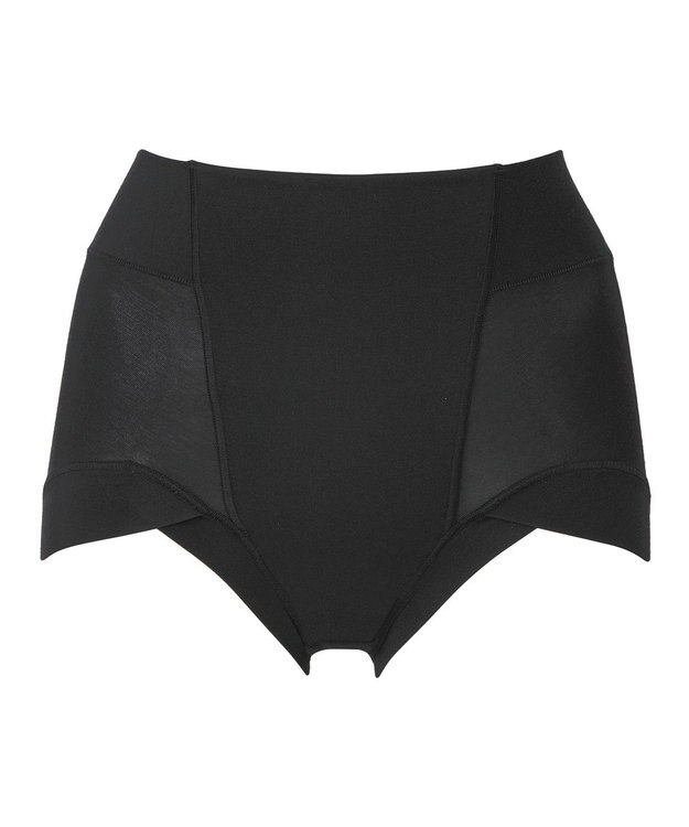 BRADELIS New York 【BRADELIS NewYork peace】綿混楽々dailyソフトショーツ23 接触冷感 吸汗速乾 サラッと快適な補正ショーツ ブラック