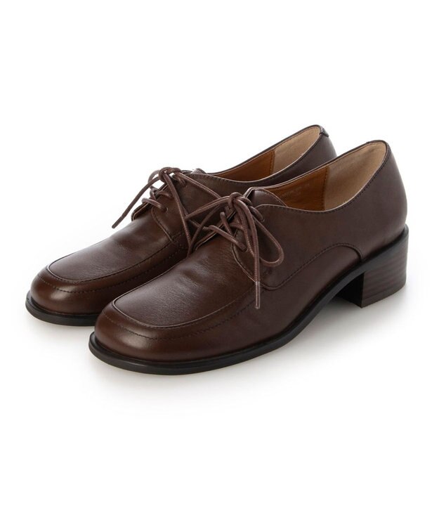 ing <ing>レースアップシューズ ブラウン