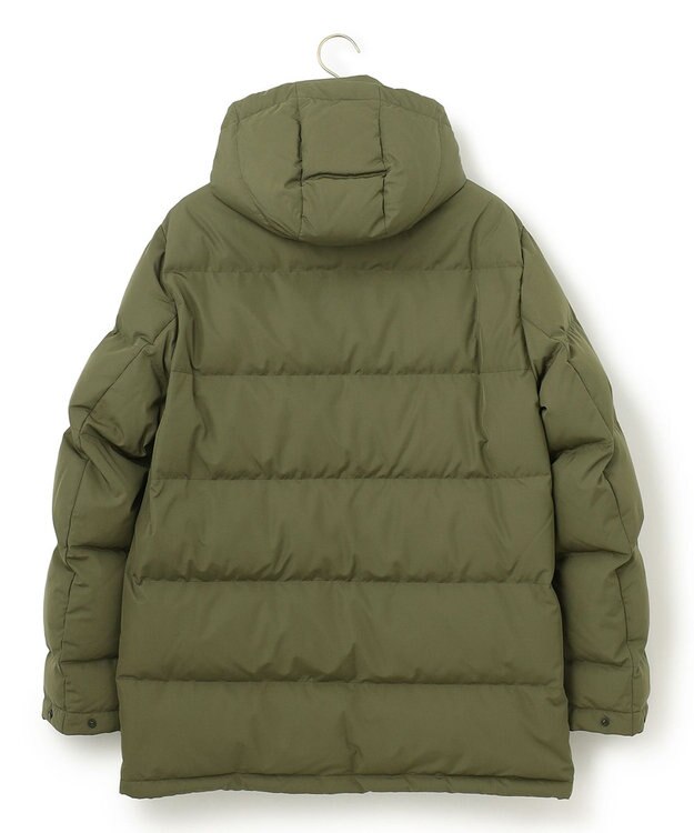 J.PRESS MEN 【ビジネス対応可】ベーシックタフタ ダウンコート / デタッチャブルフード ダークグリーン系
