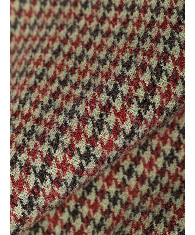 earth music&ecology 圧縮ニットＺＩＰジャンスカ Gunclub Check