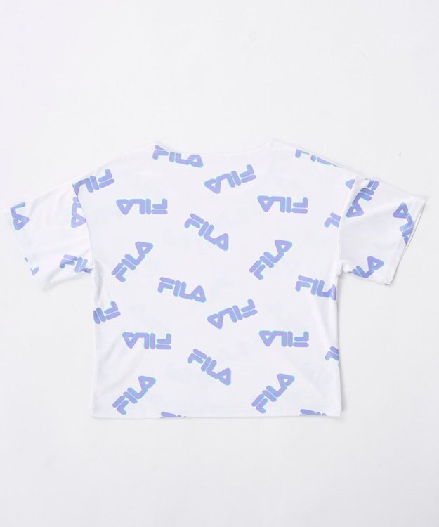 OP／FILA 【FILA】Tシャツ付きスクール水着 パープル