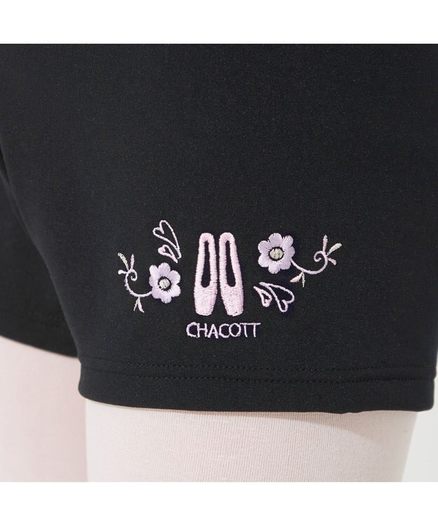 Chacott ショートスパッツ ブラック