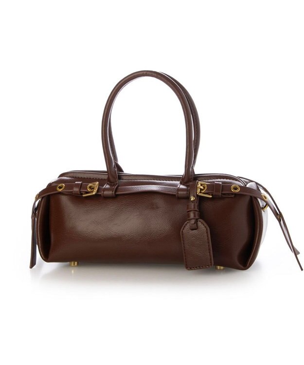 UNBILLION カカトゥ kakatoo / ダブルベルトショルダーバッグ ブラウン