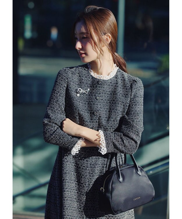 TOCCA WHIPPED CREAM CAKE ドレス ブラック系5