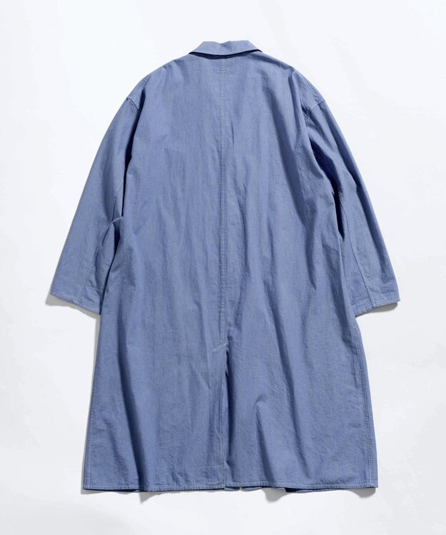 LENO CHAMBRAY COAT / シャンブレーコート FADE INDIGO