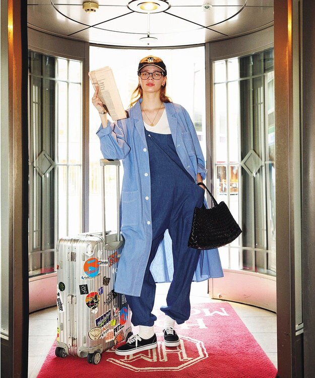 LENO CHAMBRAY COAT / シャンブレーコート FADE INDIGO