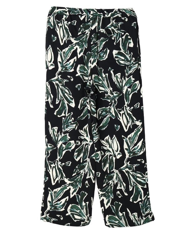 AMERICAN HOLIC Ｆｌｏｗｅｒプリントリラックスパンツ Black