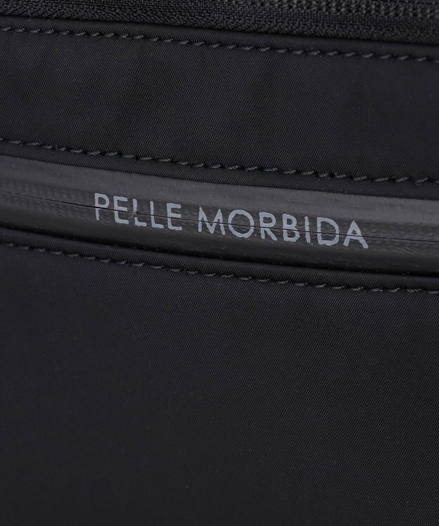 GOTAIRIKU 日本製【PELLE MORBIDA】DICROS SOLO ウエスト型ショルダーバッグ ブラック系