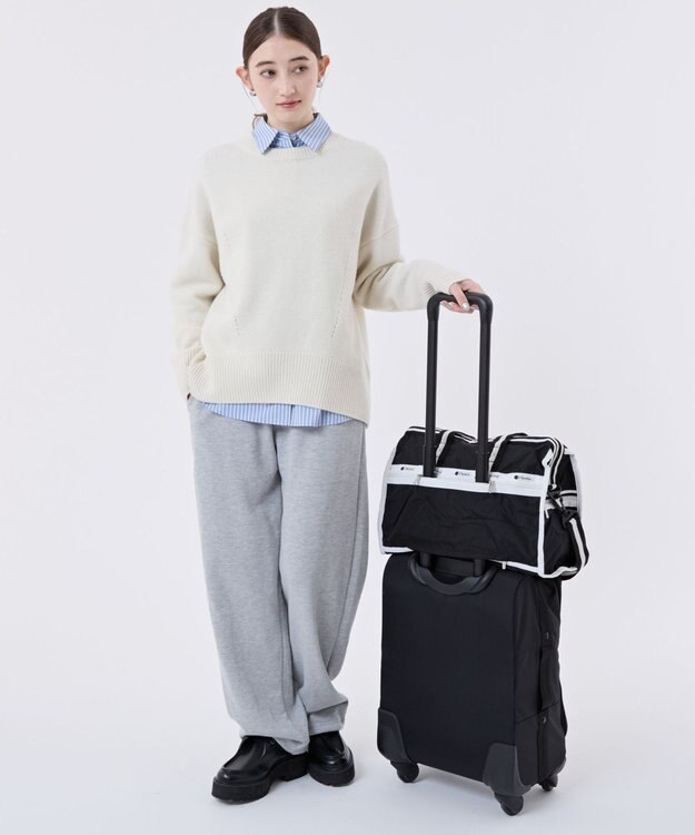 LeSportsac DELUXE MED WEEKENDER/スペクテイターブラック スペクテイターブラック