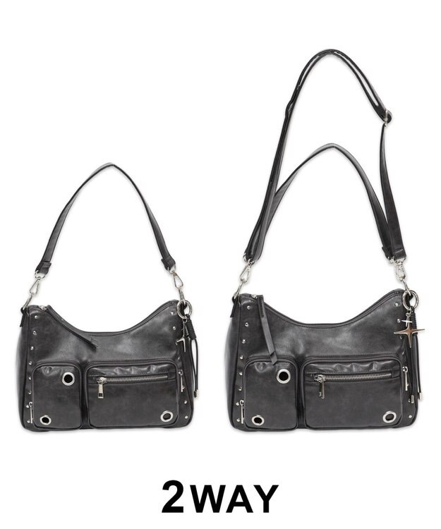 WEGO BIGハトメ2wayショルダー ブラックその他