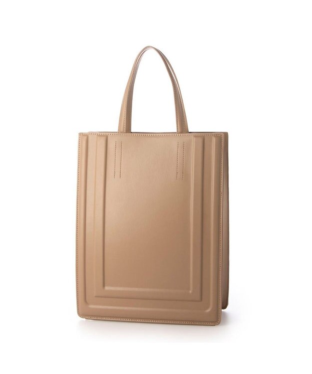 UNBILLION カシュカシュ cachecache / パネル型押し2wayトート オーク