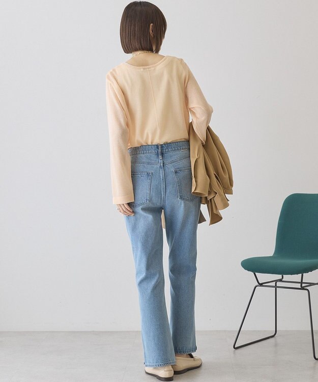 AMERICAN HOLIC シアーニットプルオーバー Orange