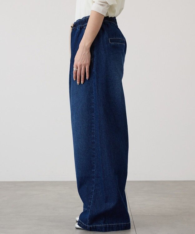 AMERICAN HOLIC イージーデニムワイドパンツ Indigo