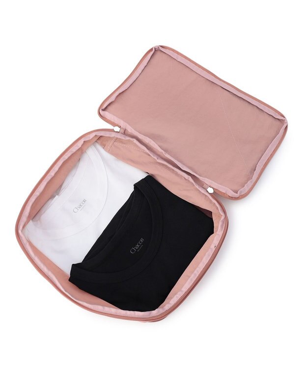 Chacott 圧縮オーガナイザーM グレイッシュローズ