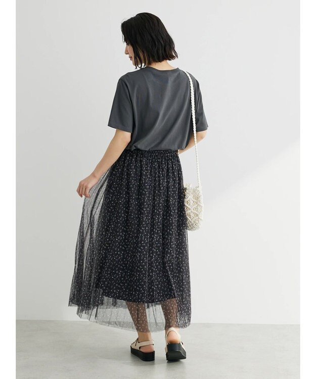 Green Parks フレンチロゴレギュラーＴシャツ Dark Gray