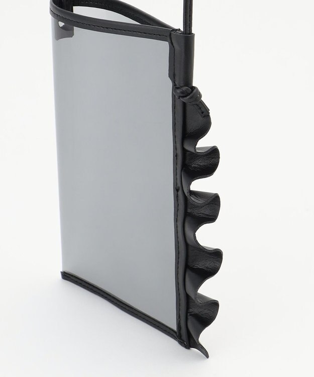 組曲 【UVカット・組曲×setsuko sagittaire】フリルポーチ×サングラス ブラック系