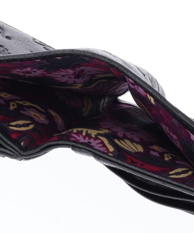 ANNA SUI ベロニカ 口金二つ折り財布 ブラック