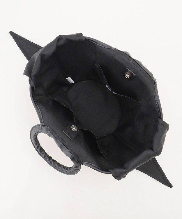 組曲 スパンコールエンブロイダリーカゴバッグ ベージュ系