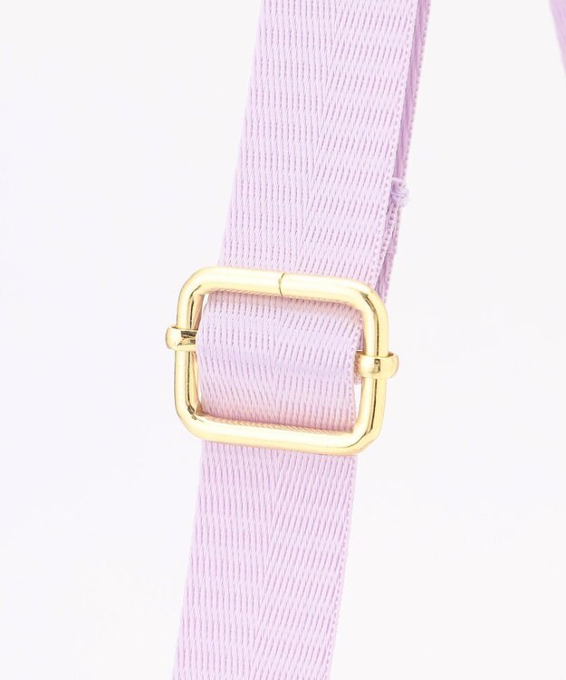 ANY KIDS クリアポケットショルダーバッグ レインボー