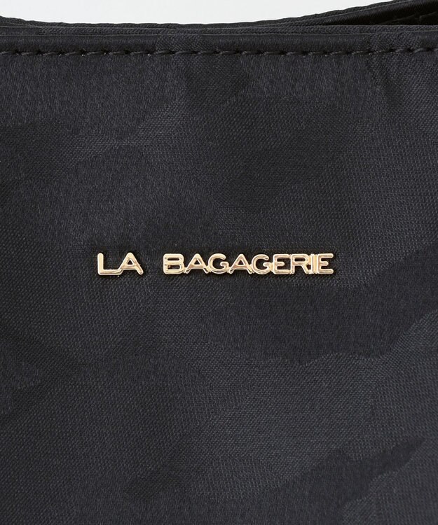 LA BAGAGERIE シャドージャカード A4トートバッグ ブラック