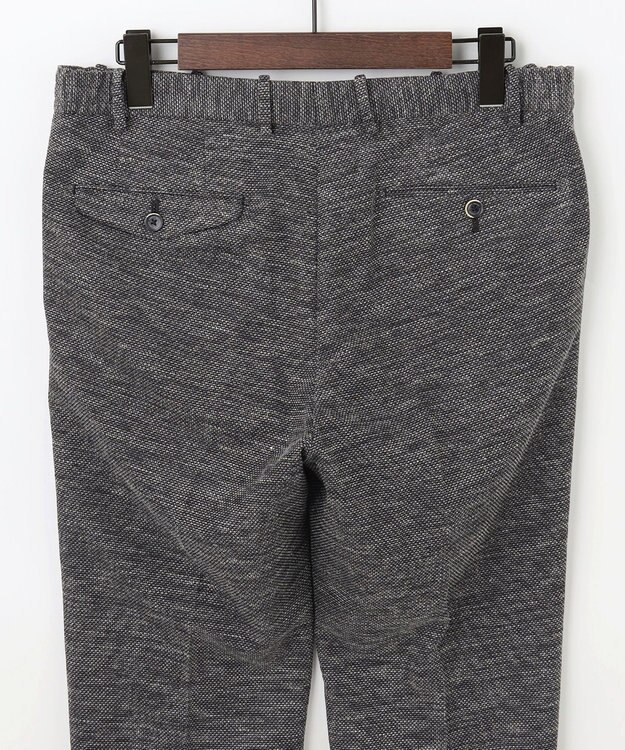 JOSEPH ABBOUD 【JAPAN FABRIC】ウエスト伸びる ジャージー パンツ グレー系