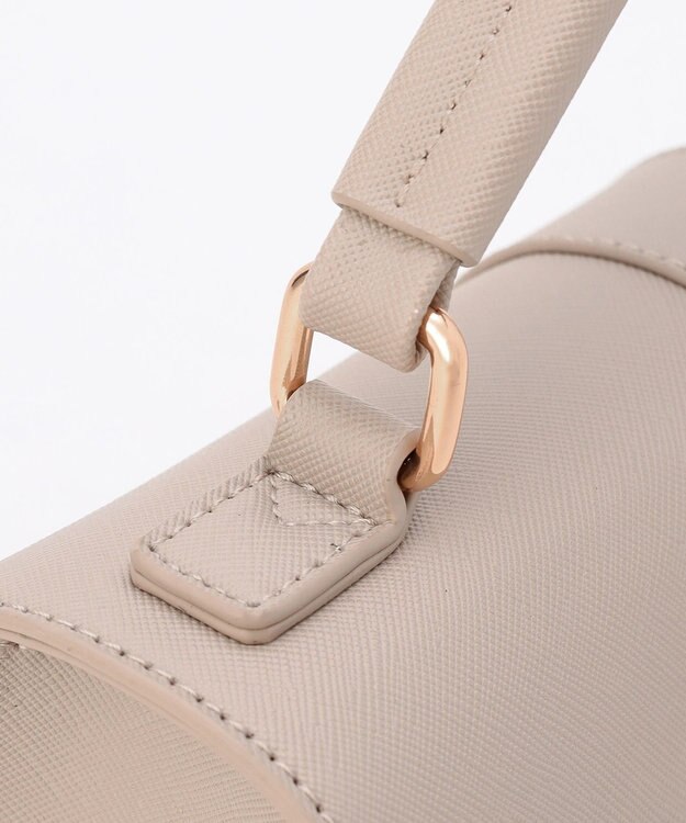 ANY SIS 【2WAY】トップハンドルショルダー バッグ グレージュ