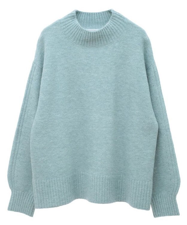 Green Parks ｆｕｗａっと　ニットプルオーバー Light Green