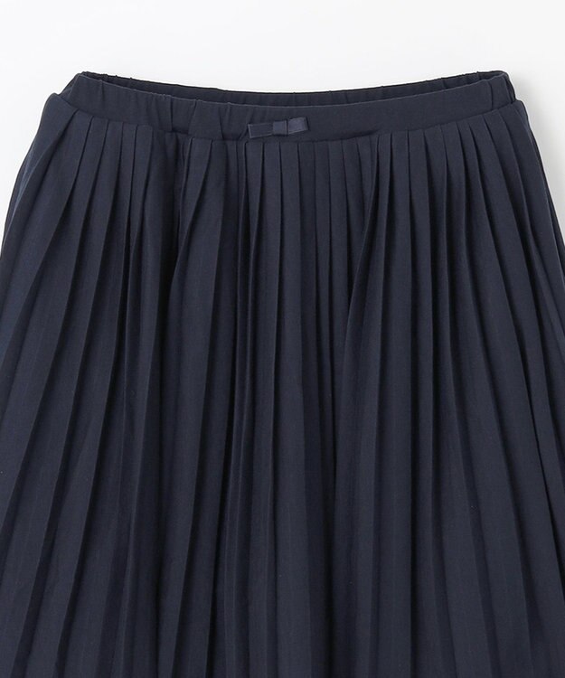 組曲 KIDS 【インパンツ付き】【150-160㎝】ＴＣ天竺プリーツ スカッツ ネイビー系