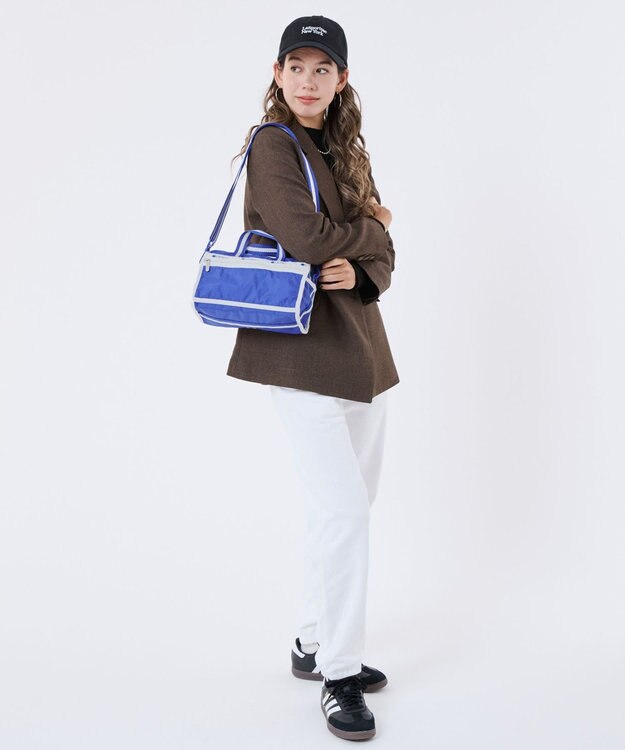 LeSportsac MINI DUFFEL CROSSBODY/スペクテイターロイヤルブルー スペクテイターロイヤルブルー