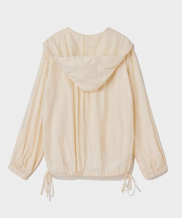 GRACE CONTINENTAL ラメチェックフーディー キナリ