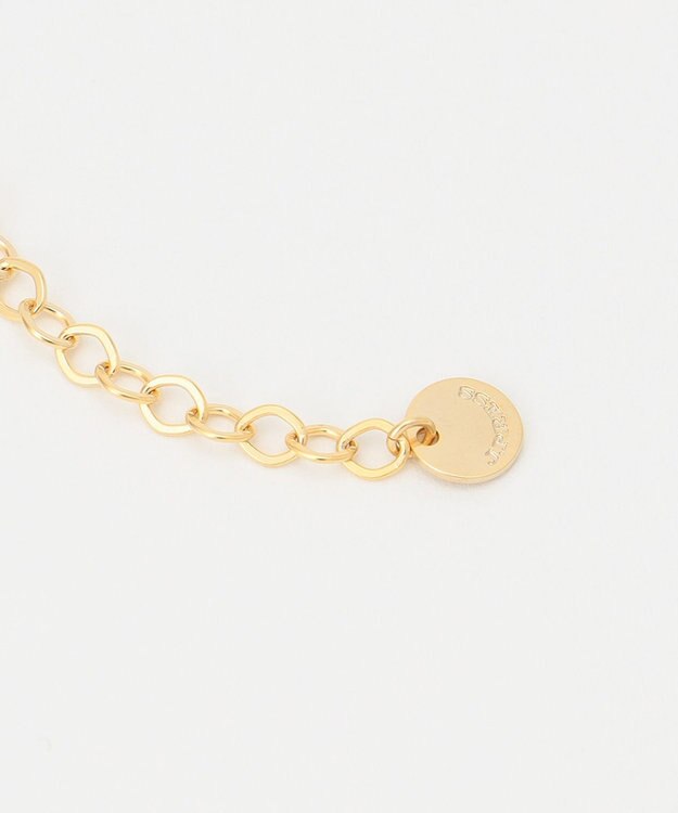 J.PRESS LADIES 【リバーシブル】イニシャルコイン ネックレス S