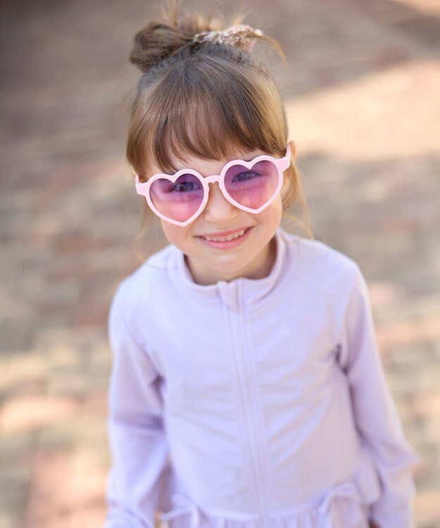 ANY KIDS キッズサングラス ピンク×ハート