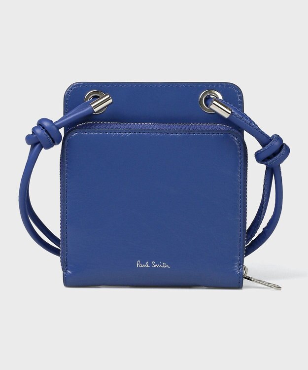Paul Smith スレートフォールド 2つ折り財布 ブルー
