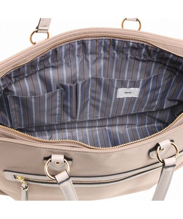 ACE BAGS & LUGGAGE ace. リモフィス ビジネストートバッグ レディース  B4 15.6インチ 10315 ベージュ
