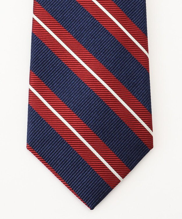 J.PRESS MEN 【STRUCTURE MIX COLLECTION】レジメンタル ネクタイ ローズ系2