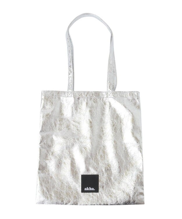 CRAFT STANDARD BOUTIQUE akha. メタリックトート Silver