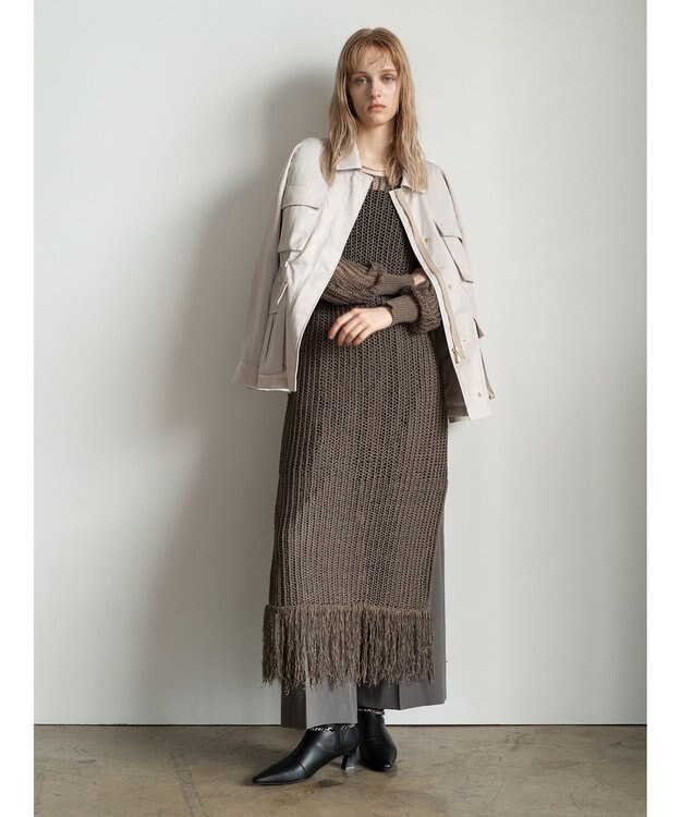 Te chichi ミリタリージャケット《2025Autumn catalog vol.2 item》 オフホワイト