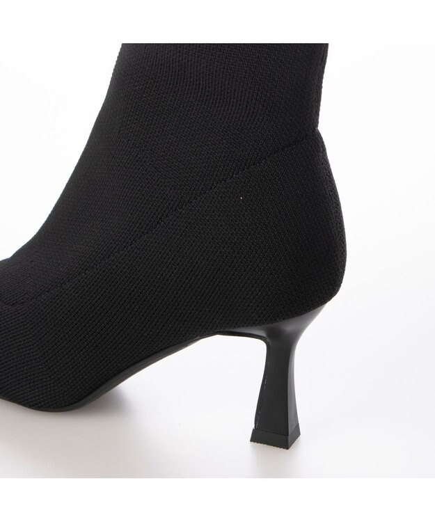 MODE ET JACOMO <noyau>ストレッチショートブーツ ブラック