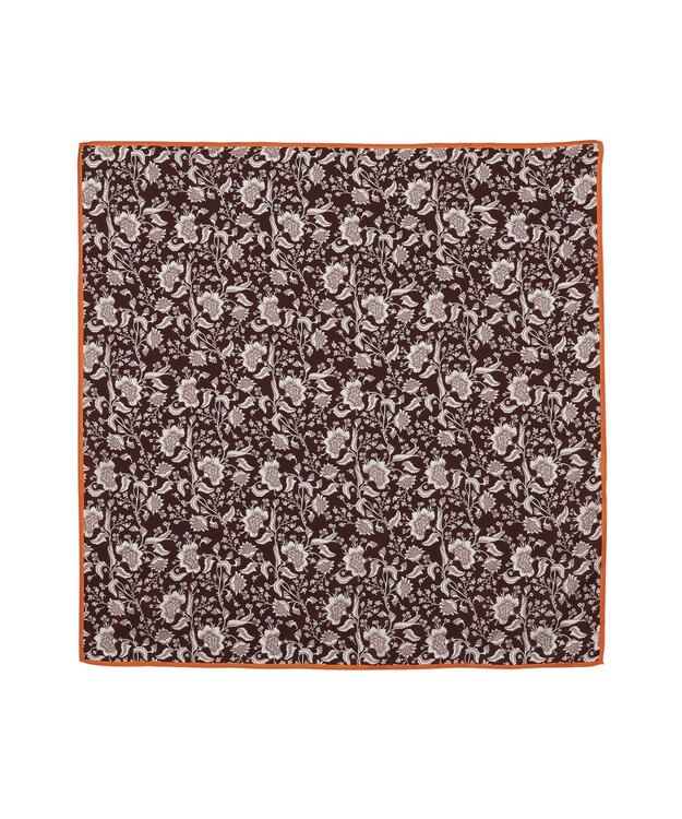 AMERICAN HOLIC ボタニカル柄スカーフ Brown
