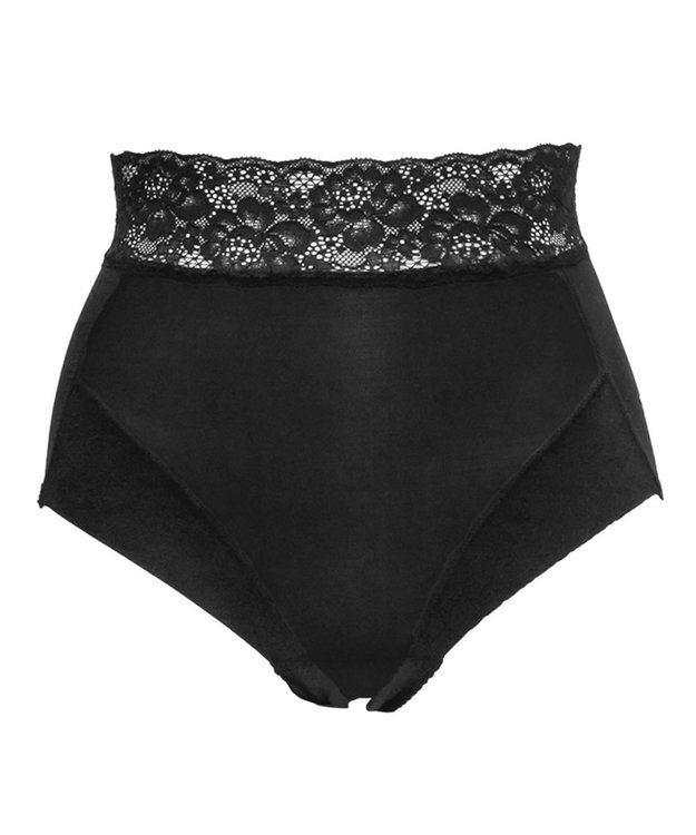 BRADELIS New York 【BRADELIS New York / 育尻・伸びる・綿混】モモパンツ・サニタリーショーツ#315 ブラック