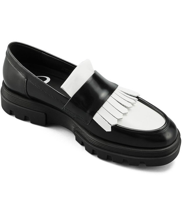 ASICS WALKING ランウォーク レディース 2E ブラック/ホワイト