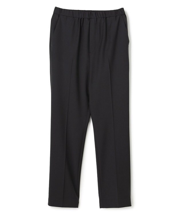 BEIGE， CELEST / ウエストゴム イージーストレートパンツ Black