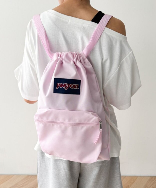 WEGO JANSPORT　DRAWSACK ピンクソノタ