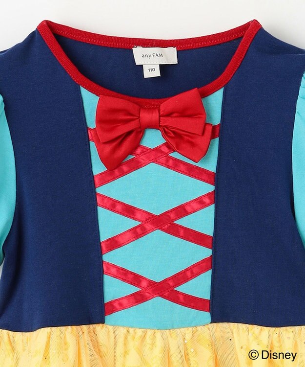 ANY KIDS 【ディズニープリンセス/フローズン】なりきりワンピース ブルー（白雪姫）