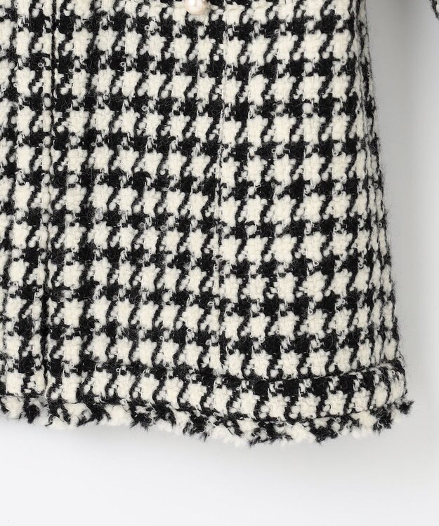 TOCCA PUZZLE ノーカラージャケット オフ×ブラック系3