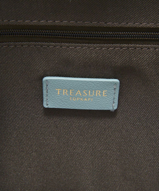 TOPKAPI 【TREASURE TOPKAPI】ナイロン ノットハンドル  A4トートバッグ  / 軽量 / A4対応/ 撥水 ダークグレー