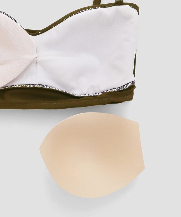 San-ai Resort（三愛水着楽園） オフショルダートップス付き3点セット水着　9M　【San-ai Resort（サンアイリゾート）】 ブラウン