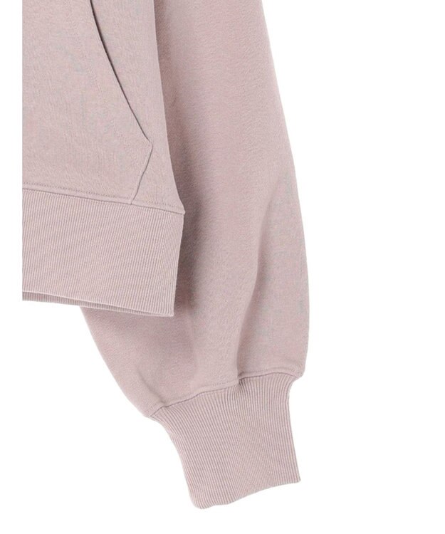 earth music&ecology 裏毛ＺＩＰパーカー Pink Beige